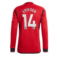 Manchester United Christian Eriksen #14 Hemmatröja 2023-24 Långa ärmar